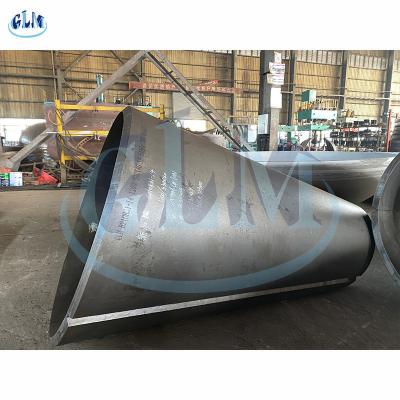 China Carbon Steel Conical Tank Heads For Vessel Bottom Or Cover Plates for sale