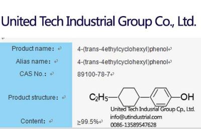 China Crystal Material 4-trans(4'-n-ethylcyclohexyl) phenol CAS: 89100-78-7 C14H20O used in liquid crystal monomer for sale