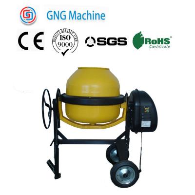 China Gas Automatic Concrete Mixer Machine 500l Concrete Mixer With Mini Pump for sale
