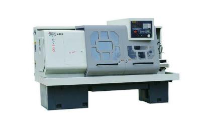 China 6000rpm Computer Numerical Control Metal Lathe X/Z Axis Cutting Feedrate 1-5000mm/Min for sale