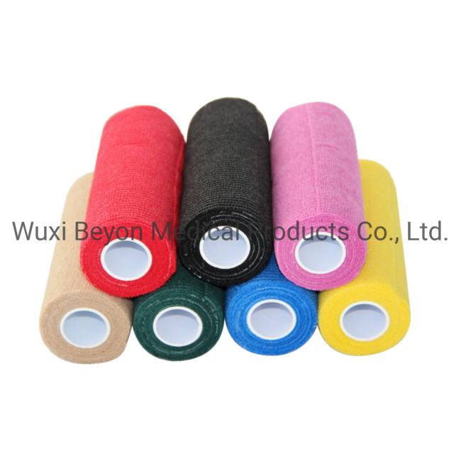 Multi Function Healthcare Self-Adhesive Flexible Wrap Cohesive OEM Bandage