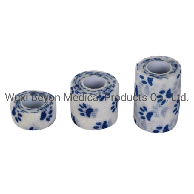 Cohesive Vet Wrap Animal Self-Adherent Tape Self-Adhesive Elastic Bandage
