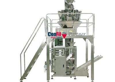 China 2000 Gram Coffee Bean Packing Machine 80bpm VFFS Packing Line 4 Sides Sealing for sale