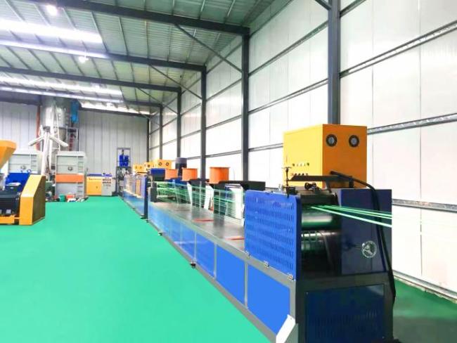 9mm-32mm Width PET Strap Extrusion Line 350kg/Hr Packing Belt Making 2