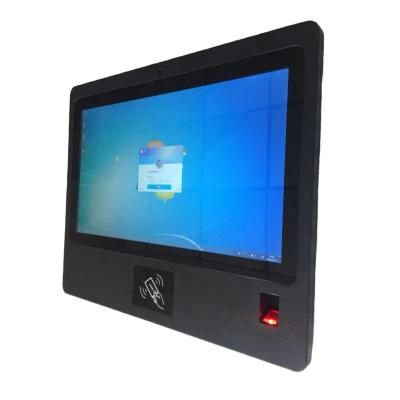 China Rugged 14 Inch 15.6 Inch Industrial Touch Panel PC sem ventilador com leitor de impressões digitais RFID NFC Reader à venda