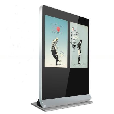 China 49 Inch 4K UHD Outdoor Digital Touch Screen Digital Poster Kiosk For Shopping Mall for sale