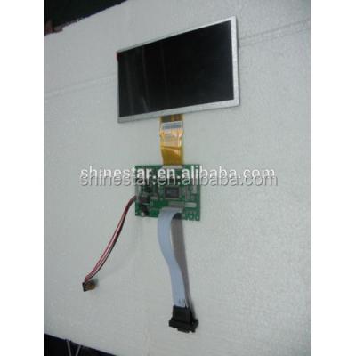 China Display de monitor LCD de 7 polegadas com entrada VGA 800x480 16:9 DIY Kit Sem quadro para Raspberry Pi à venda