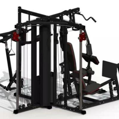 China Home Exercise Multifunctional Gym Machine 8 In 1 Multi Station Gym for sale