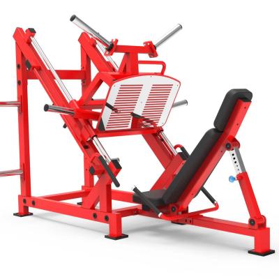 China Weight Plates Gym Pipe Wall Thickness 2mm 45 Degree Hack Squat Machine for sale