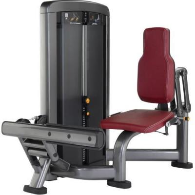 China Gym Body Building Oval Tube Seated Calf Raise Machine for sale