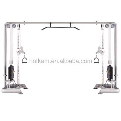 China Steel Iron Crossover Fitness Cable Machine For Bodybuilding for sale
