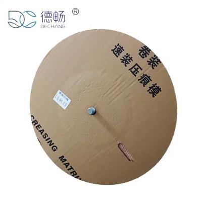 China Plastic Corrugated Green Base Die Cutting Die Cutting Adhesive Plastic Base Creasing Matrix for sale