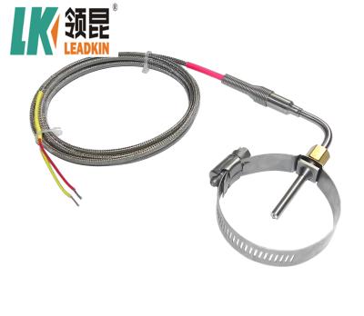 China tipo bainha do sensor Pt100 S do gás de exaustão de 12.7mm de Nicrobell do cabo do núcleo do gêmeo auto à venda