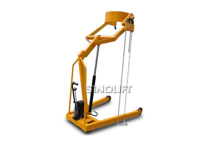 China FM800 Hydraulic Foot Pump Drum Carrier Rotator Hydraulic Drum Stacker Capacity 365Kg for sale