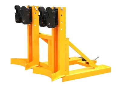China DG720F Forklift Mounted Drum Grab Double -grip Type Grabs Load Capacity 360kgX2 for sale