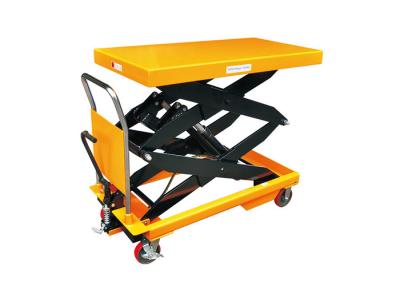 China PTS1000 PTS1500 Double Scissors Hydraulic Lift Table Lift Platform 1500Kg for sale