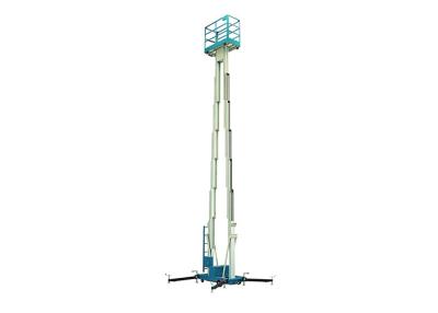 China GTWY-2000 Double Mast Aluminum Aerial Work Platform Capacity 300Kg for sale