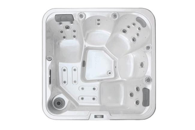 Jacuzzier Outdoor Spa Tub With Hydrotherapy Whirlpool Hot Tub For 5 Person Luxury Massage For Villa Use