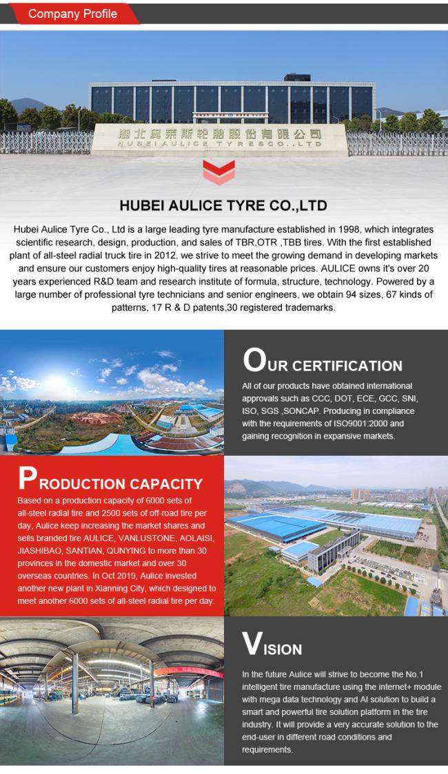10.00R20 (AR1121)Radial Truck Tire with DOT and ECE Certificates high quality tyre light truck tyres