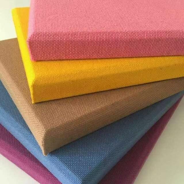 CATILAN Fabric Acoustic Panel Fiberglass Inner NRC>0.9 Hotel Room Sound Absorption Fabric Acoustic Panel
