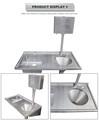 China Wholesale hygienic 304 stainless steel surgical sluice sink for hospital and medical usage for sale