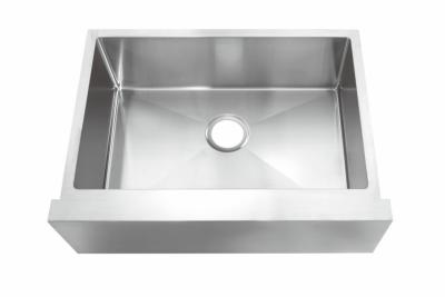 China 29''X 21'' 18G Stainless Single Bowl Sink Commercial Grade Brushed Finish for sale
