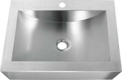 China Sound Reduction Bathroom Sink Heavy Duty 16 Gauge SUS304 Material for sale