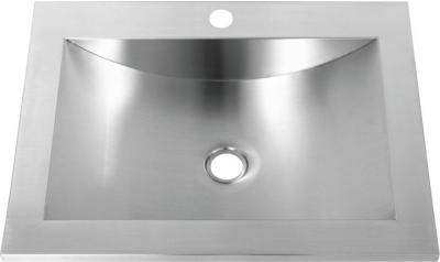 China Luxurious Satin Finish Undermount Sink For Bathroom Modern Appearance for sale