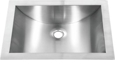 China Stainless Steel Bathroom sink 21 in. Undermount Bathroom Sink overmount in Stainless Steel for sale