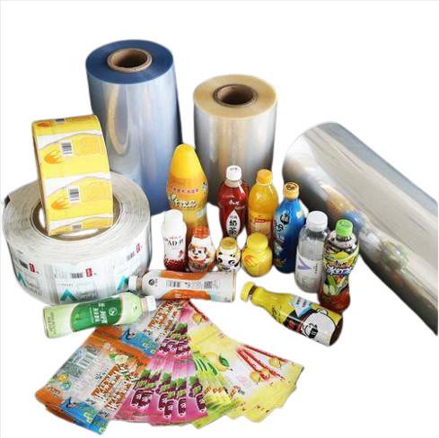 Quality 20/30/40 Microns PVC Shrink Film Wrap For Printing Bottle Labels for sale
