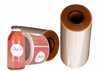 Quality Length Customized Shrink Sleeve Film High Gloss PVC Heat Shrink Roll for sale