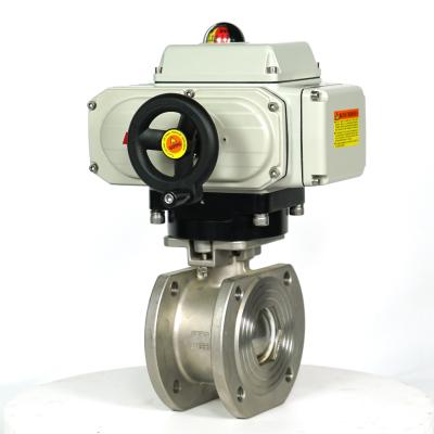 China IP67 Compact Ball Valve 10W Quick Open Electric Actuator for sale