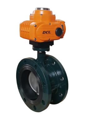 China SS304 12 Inch DN250 Electrical Anti Explosion Butterfly Valve for sale