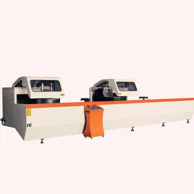 Chine Cutting machines aluminum window frame making double head mitre saw industry automotive industry 5 axis aluminium upvc w à vendre