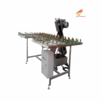 China Float glass belt edging machine insulating glass machine manual glass edge polishing machine for sale