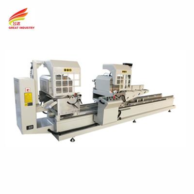 China Aluminium profile cutting machine manufacturers aluminium double cutter aluminium saw cutting machines for sale