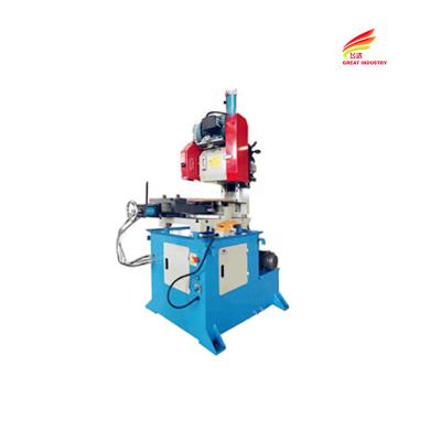 China Stainless steel tube cutting saws steel pipes chamfering&cutting single head steel pipe cutting saw machine with louder à venda