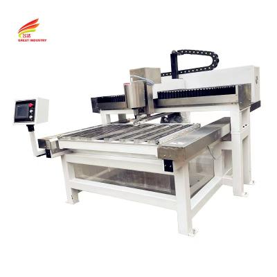 China Glass manufacturing machine disposable glass making machines cnc insulating glass single head drilling machine for sale
