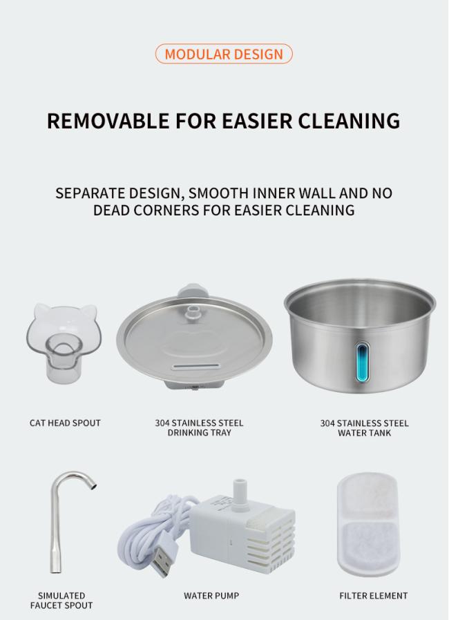 Pet water dispenser packaging and accessories