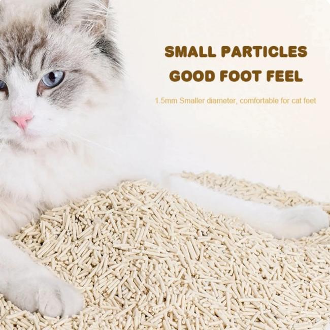 Pet Products Fast Clumping Affordable Arena Para Gatos Dust-Free Eco-Friendly Natural Tofu Cat Litter 0