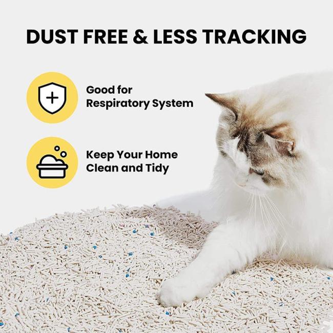 Pet Products Fast Clumping Affordable Arena Para Gatos Dust-Free Eco-Friendly Natural Tofu Cat Litter 0