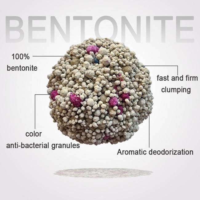 Cat Litter Sand OEM Factory Natural Ecological Dust-Free Bentonite Cat Litter Premium Arena Para Gatos 0