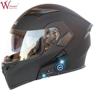 China Electronic Bike Motorcycle Full Face Helmet Windproof Fog Proof With Adjustable Vents for sale