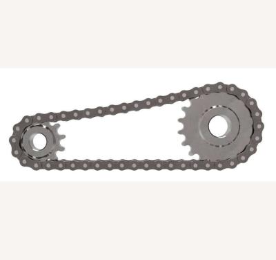 China OEM Alu Alloy 428H-114L Race O Ring Chain And Sprocket Set Motorcycle Use for sale