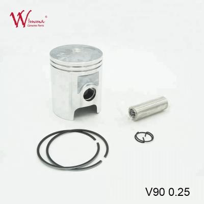 China Water Cooling Motorcycle Engine Spare Parts V90 0.25 Motorcycle Piston Ring Kit for sale
