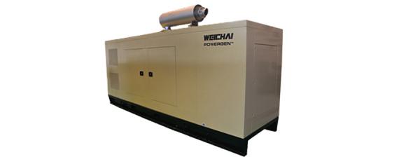 Quality 247.5KVA-495KVA Low Noise Weichai Generator Sets High Speed 1500r/Min for sale