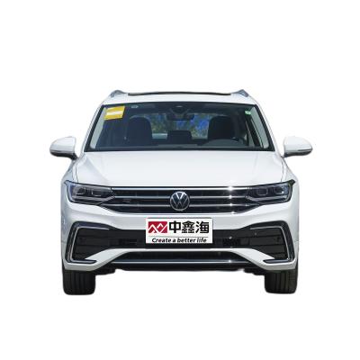 China TiGuan L gasolina pôs veículos de New Energy do preto de SUV dos veículos à venda