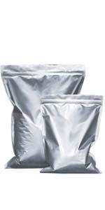 1-2 Gallon Mylar Bags with ziplock