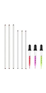 glass stir rods