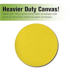 heavier duty canvas